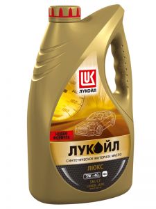 Моторное масло ЛУКОЙЛ ЛЮКС Синтетическое API SM/CF 5W-40