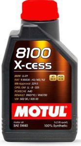 Моторное масло MOTUL 8100 X-cess 1литр