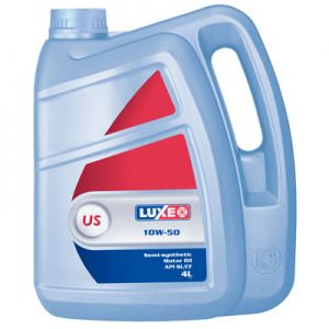 Полусинтетическое моторное масло LUXE Polus 10W-50, 4 литра