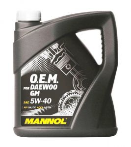 MANNOL O.E.M. for Daewoo GM 5W-40, 1 литр