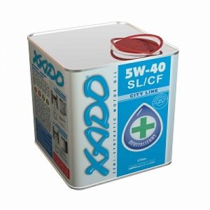 Полусинтетическое моторное масло XADO Atomic Oil 5W-40 SL/CF City Line, 1литр