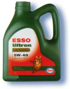 Моторное масло ESSO Ultron Turbo Diesel SAE 5W-40, 4 литра