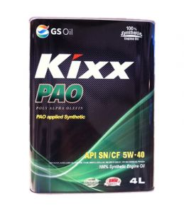 Моторное масло KIXX PAO 5W-40