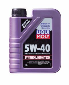 Синтетическое моторное масло LIQUI MOLY Synthoil High Tech 5W-40, 1литр