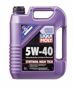 Синтетическое моторное масло LIQUI MOLY Synthoil High Tech 5W-40, 5литров