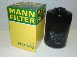 Фильтр масляный MANN W 940/66