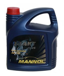 Масло моторное  MANNOL 2-TAKT PLUS, 4 литра