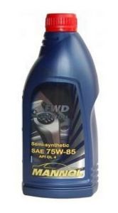 Полусинтетическое трансмиссионное масло MANNOL 75W-85 FWD GL-4, 1 литр.