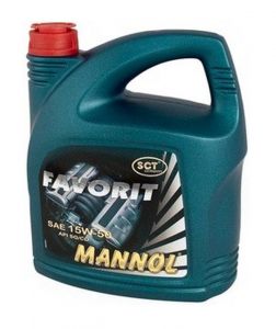 Масло моторное MANNOL FAVORIT 15W-50, 5 литров