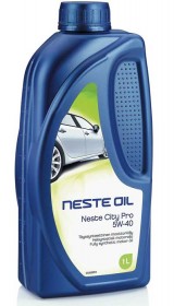 Синтетическое моторное масло Neste City Pro 5W-40, 1 литр