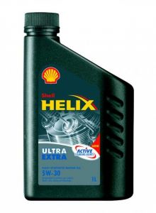 Полностью синтетическое моторное масло Shell Helix Ultra Extra 5W-30 1литр