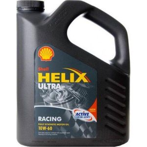 Полностью синтетическое моторное масло Shell Helix Ultra Racing 10W-60  4литра